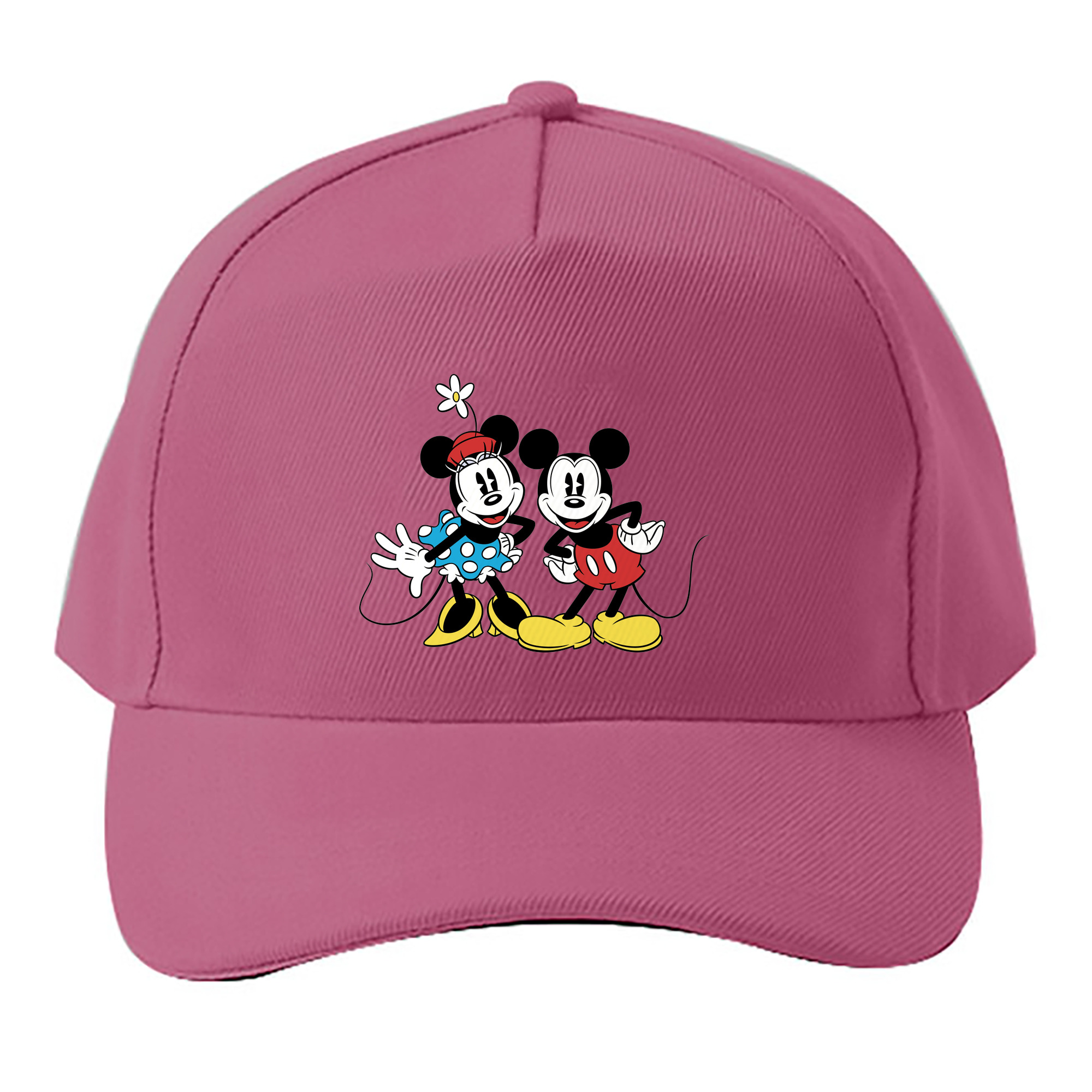 （画像用） ミッキーマウス Mickey Mouse ベースボールキャップ 綿100％ 男女兼用 帽子 スポーツ